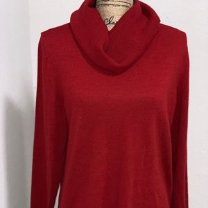 Talbots Merino Wool Cowl Neck Sweater - XLP